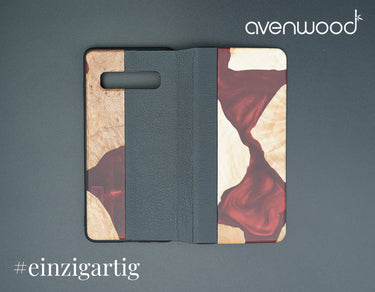 Samsung Galaxy S10 PORTO COLLECTION FLIPCASE 7135 Rot